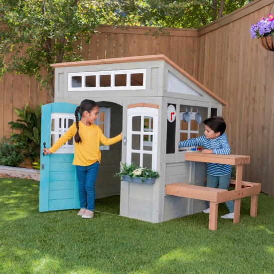 Preston Wooden Outdoor Playhouse Preston Wooden Outdoor Playhouse